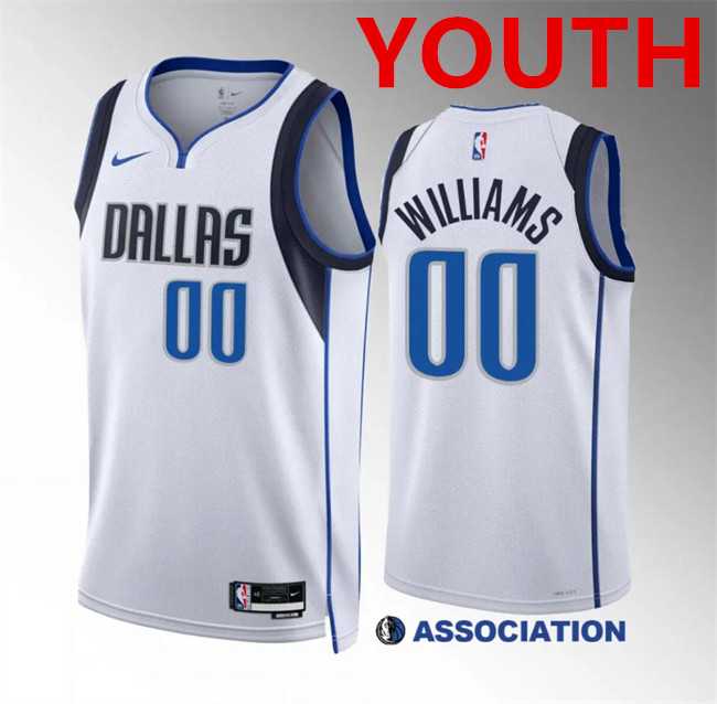 Youth Dallas Mavericks #00 Brandon Williams White Association Edition Stitched Basketball Jersey Dzhi,We sell and wholesale Youth Dallas Mavericks #00 Brandon Williams White Association Edition Stitched Basketball Jersey Dzhi on line form chian!
